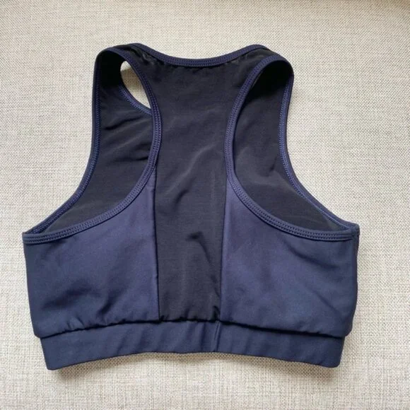 Bundle of 2 NWOT Sports Bras: Alala Artemis Teal & Ghost Flower Navy/Black, S - Picture 8 of 10